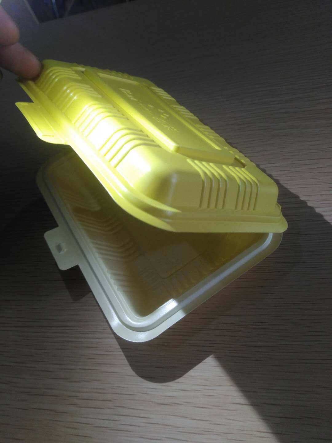 米饭打包盒一次性黄白米饭盒黄焖鸡米饭打包环保餐盒厂家直销