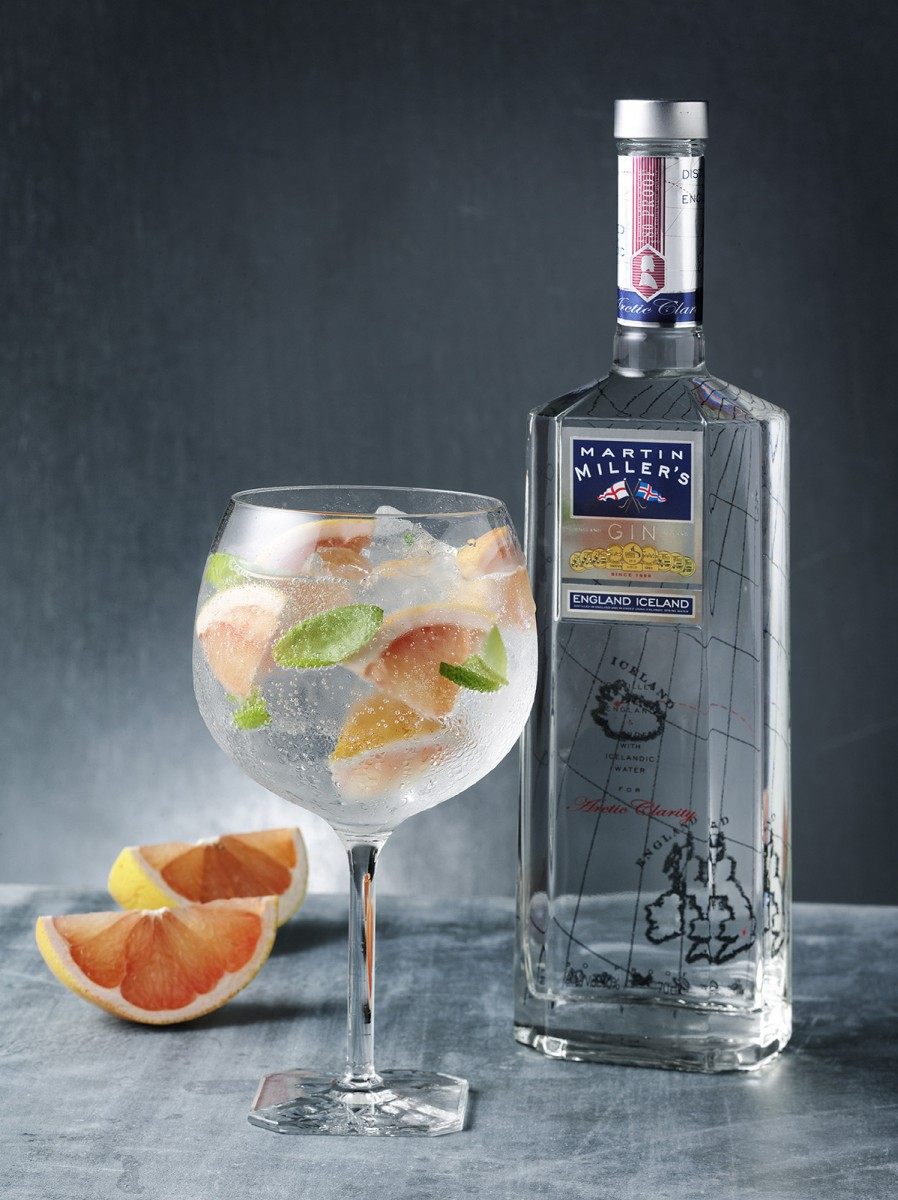 洋酒martinmillersgin马丁米勒英式干金酒2瓶芬味树汤力水