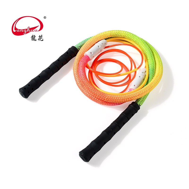 龙花彩虹竞技跳绳难度动作三摇四摇五摇扯花跳绳