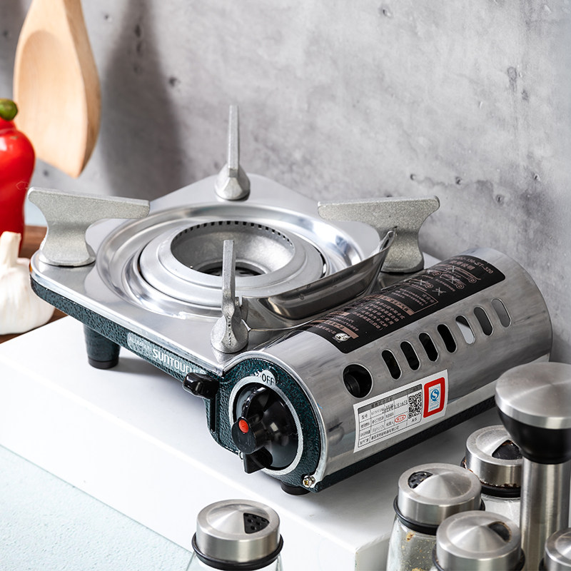 韩国家用便捷卡式炉深特起防风迷你户外烤盘火锅烧烤炉