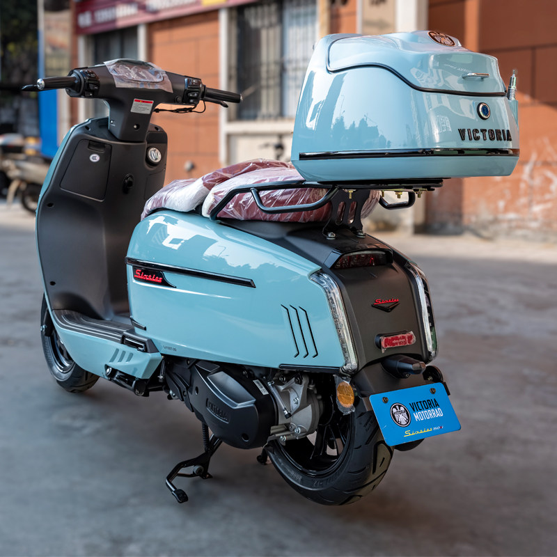 龙嘉维多利亚sixtiesvmaxie300150尾摩托车后备行李箱载物摩托车尾箱