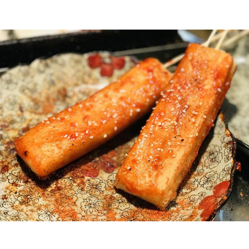 年糕脆皮夜市烧烤网红油炸糯米米糕营养铁板烧年糕