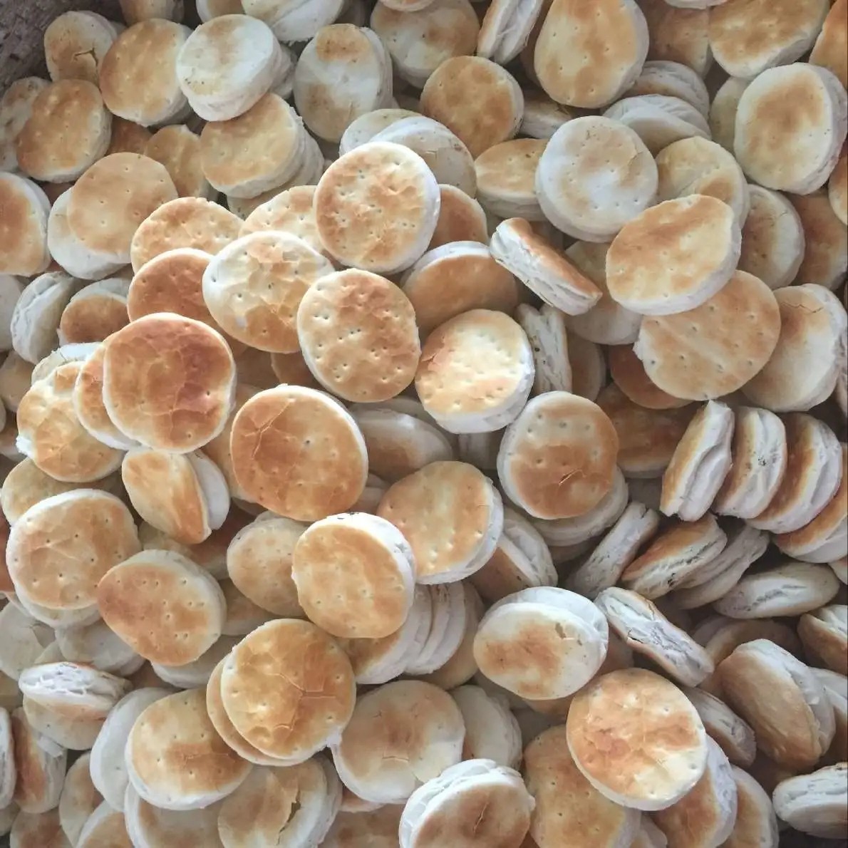 河南淮阳压缩二月芝麻庙会周口特产小吃老式传统中式糕点