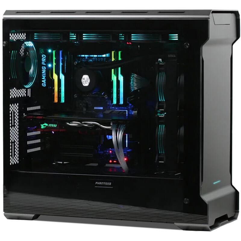 追风者phanteks515etg双侧钢化玻璃rgb模组电竞水冷电脑机箱