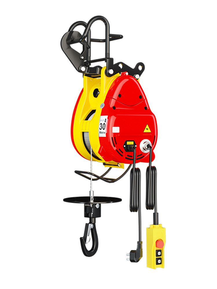 双孔小金刚电动葫芦220v遥控吊机家用小型钢丝绳其他起重工具