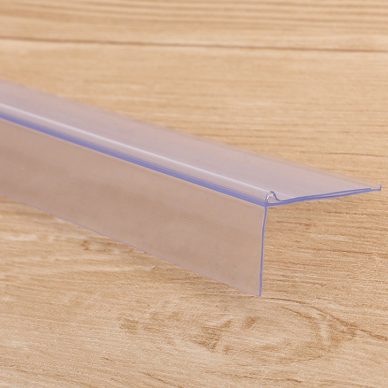 l型超市层板标签卡条价格条货架广告条pvc塑料标价条粘贴式价签条