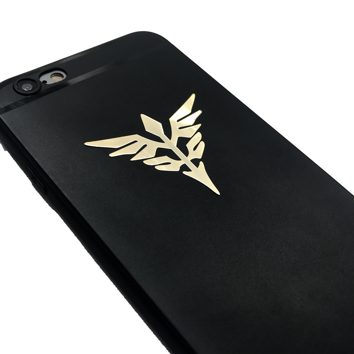 gundam机动战士高达徽章纹章标志手机贴纸新吉翁残党军徽章金属贴