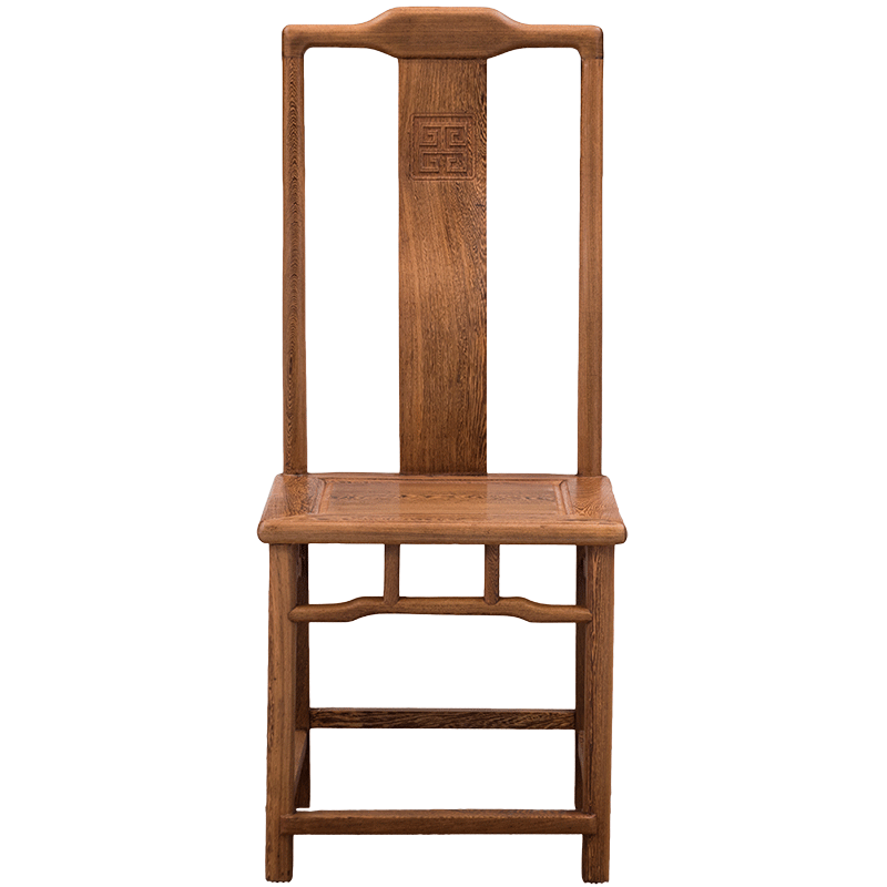 铭天下红木家具鸡翅木餐椅中式明清古典靠背椅实木办公椅子