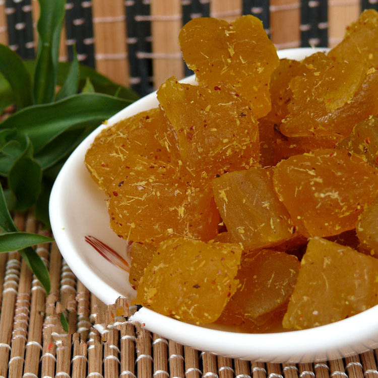 佛手果老黄老香橼粒原味润喉农家自制干果蜜饯佛手果