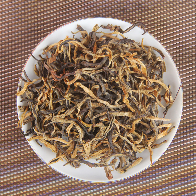 红茶茶礼中秋古树金芽红金功夫盒装凤庆500g滇红