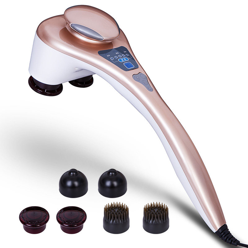 按摩神器双头棒器海豚颈部电动多功能全身敲打按摩棒