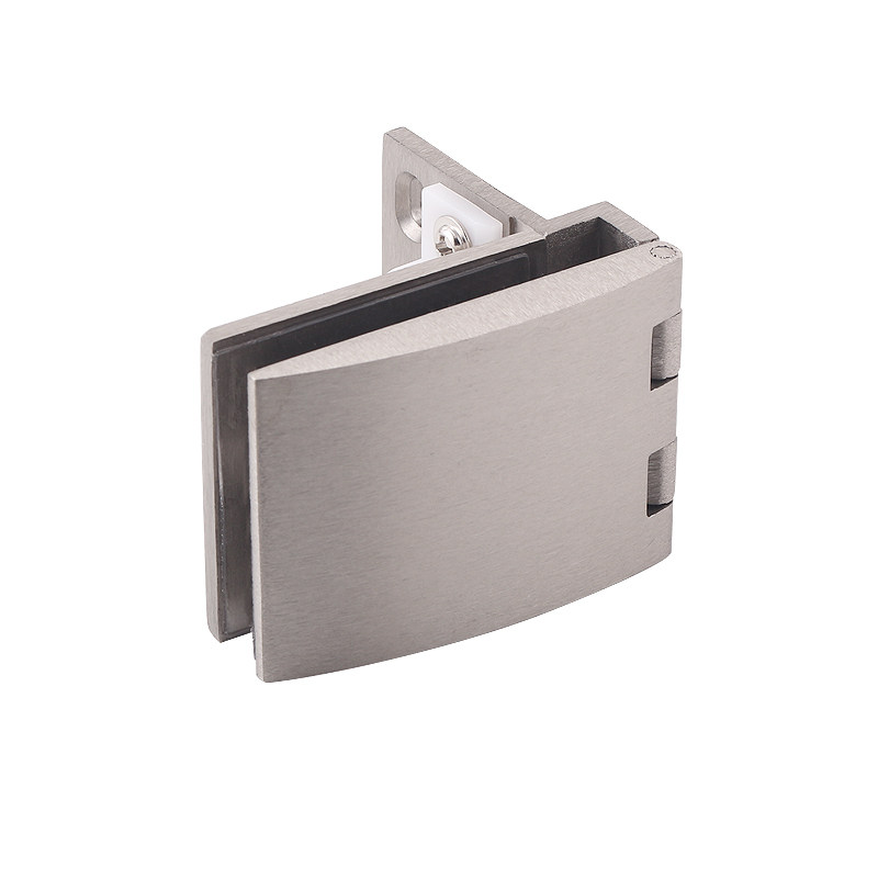 半盖玻璃合页酒柜门合页 开孔玻璃酒柜合页叠口合页外挂玻璃合页