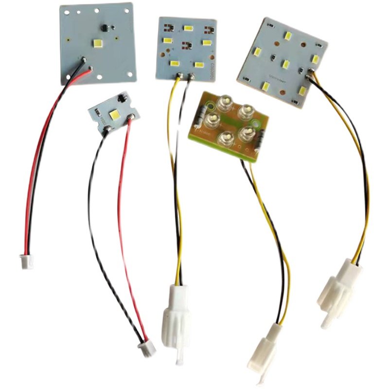 led灯雅迪爱玛电动车大灯灯板节能大灯电动三轮车灯芯大灯灯板