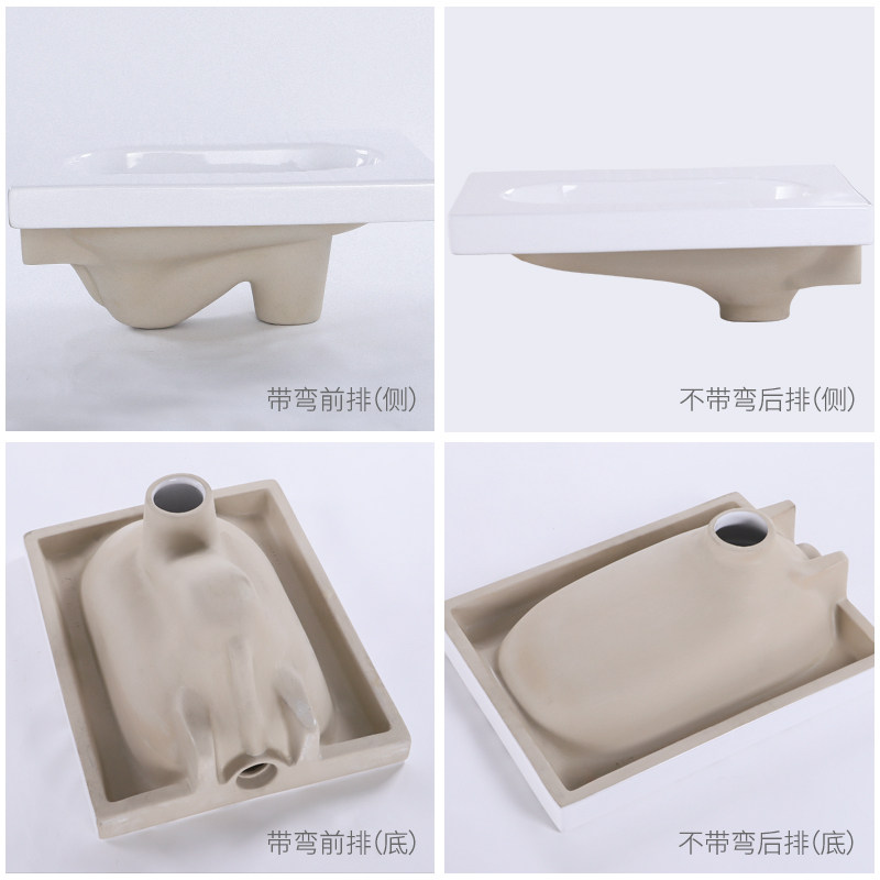 浪鲸卫浴蹲便器水箱整套装蹲厕防臭蹲坑家用便池卫生间