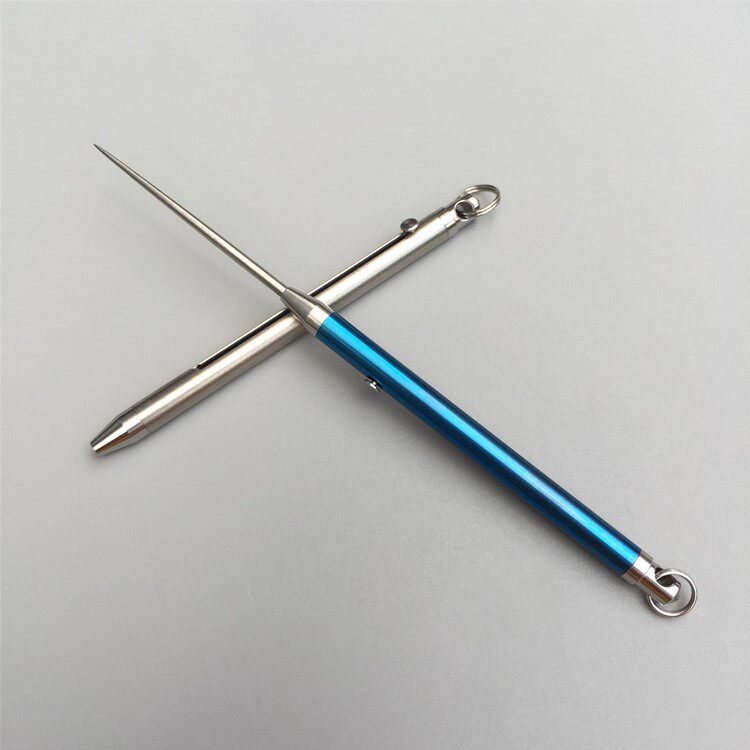 牙签钛合金多功能组合一体密封防身便携式剔牙金属牙签