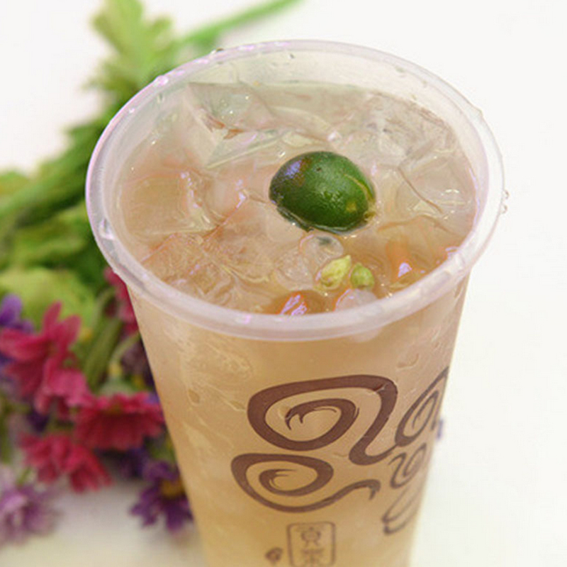 上椿听茶柠檬爱玉冻粉袋装贡茶奶茶店专用原料配料包邮500g送配方