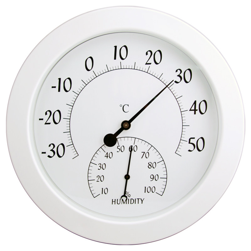 温湿度开泰25cm尺寸指针式湿度计室内外干湿湿度工业电子温湿度计