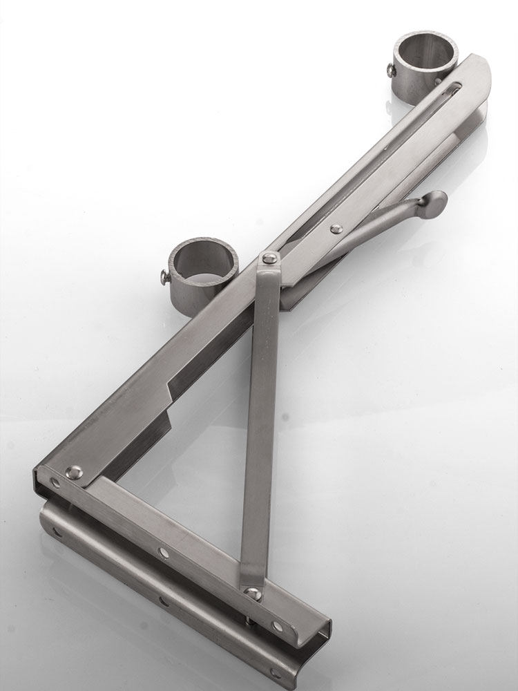 晾衣三角撑架侧装墙壁折叠窗户衣架固定式晾衣架