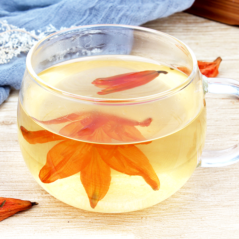 百合花茶百合花干茶叶泡水喝的食用野生特级安神助眠清肺干货农家