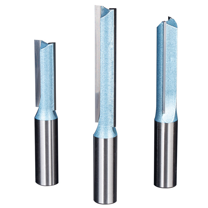 沪豪直刀刀头修边机刀具开槽铣刀木工双刃加长其他铣刀