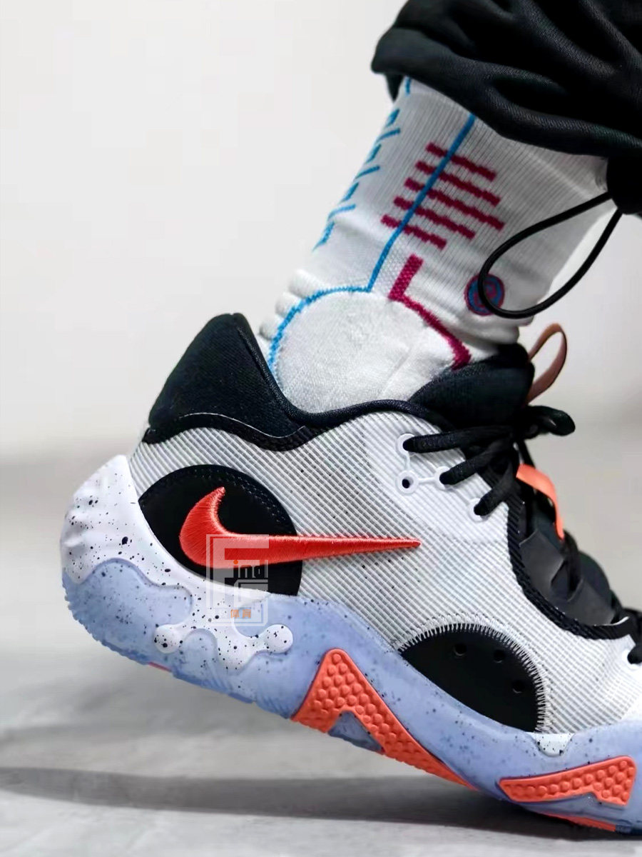 耐克pg保罗乔治6代react实战中帮篮球鞋男子缓震篮球鞋