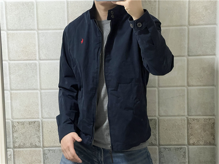 POLO RALPH LAUREN拉夫劳伦 男RL经典立领哈灵顿商务休闲夹克现货
