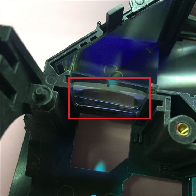 全新原装爱普生ebc1900c1910c1915投影机蓝色镀膜偏振片diy配件