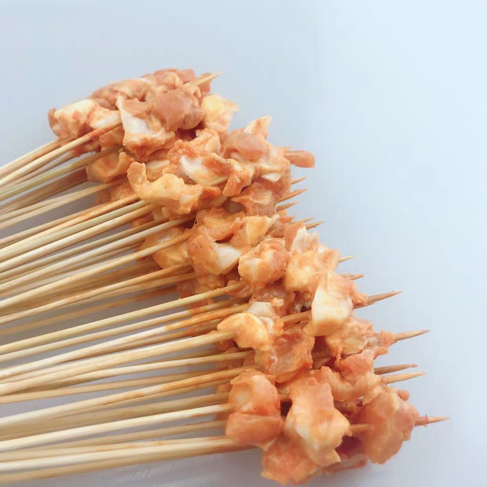 小串掌中宝100串脆骨鸡膝软骨手把网红烧烤食材鸡肉丸