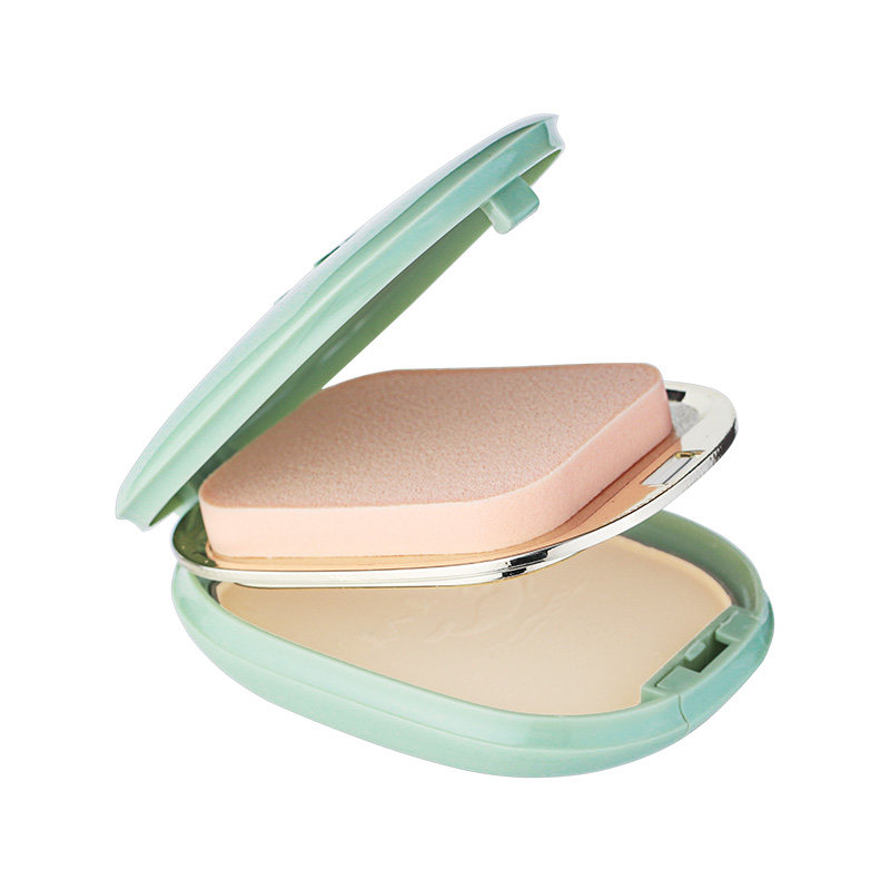 美人鱼粉饼国货干湿两用持久清爽定妆粉饼