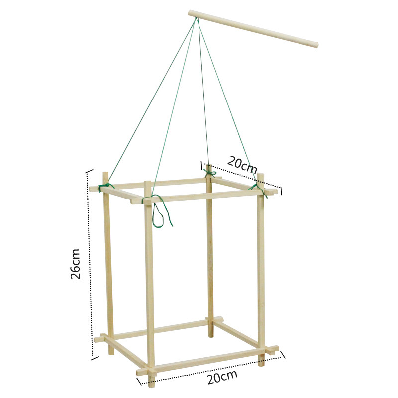 灯笼春节竹骨架子包灯笼材料diy手工儿童花灯灯笼