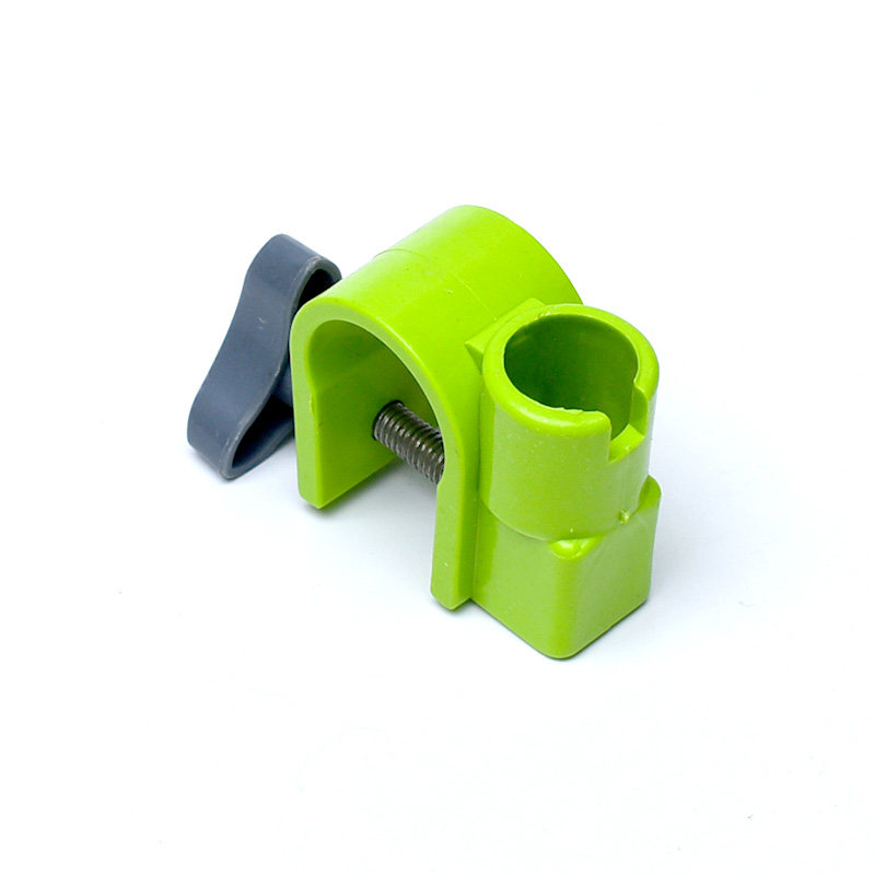 拉饵盘配件6毫米螺丝口地插伸缩杆支架顶竿钓椅卡扣垂钓渔具用品