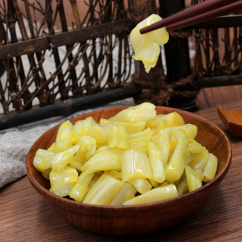 花梗酒店即食开胃菜温岭特产腌制菜花泡菜凉菜腌制