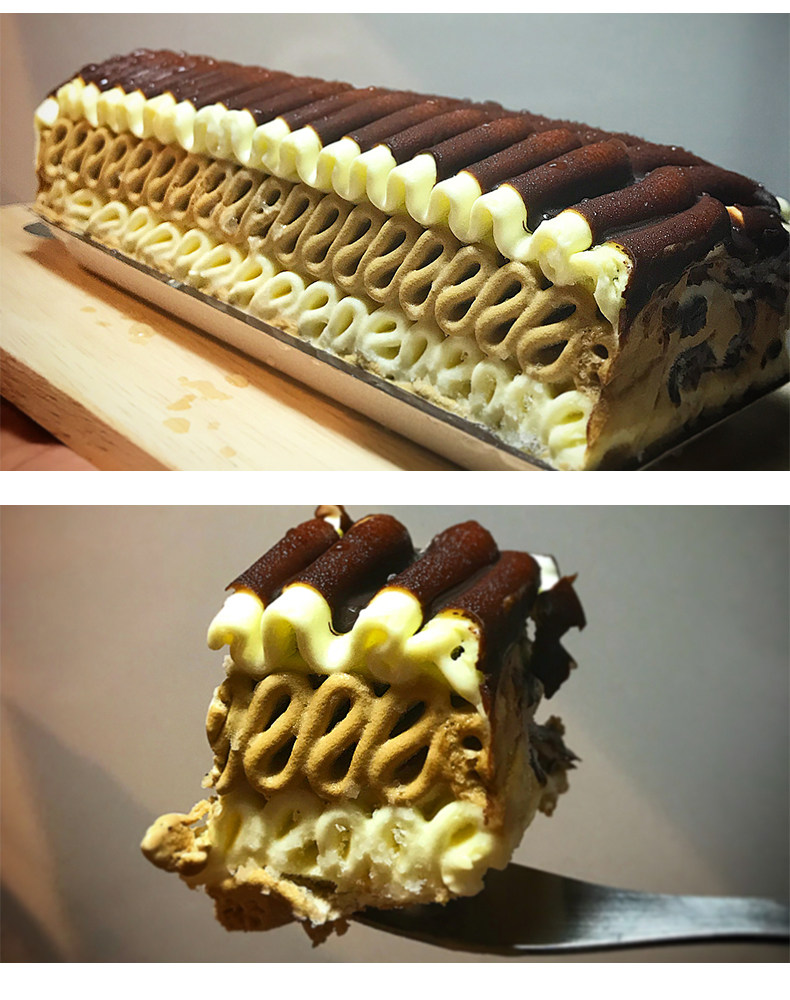 日本进口森永多层香草提拉米苏冰淇淋雪糕网红红大冰淇淋