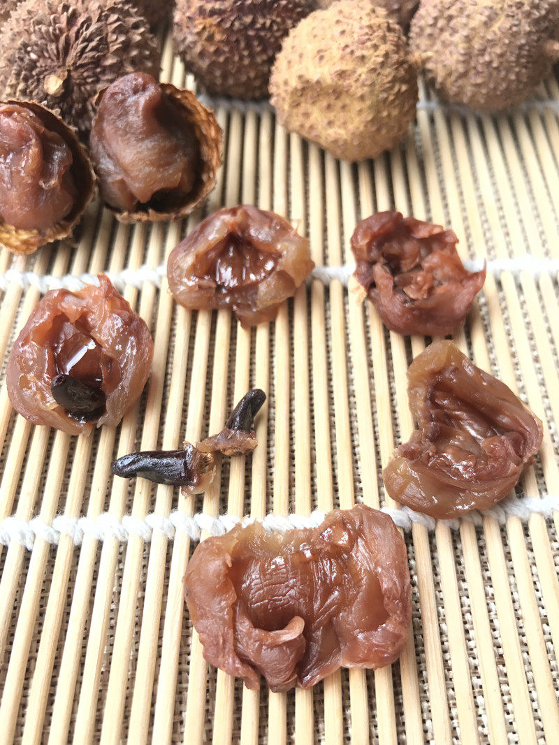 荔枝枝干莆田特级状元红荔核小肉厚糯米滋干荔枝干