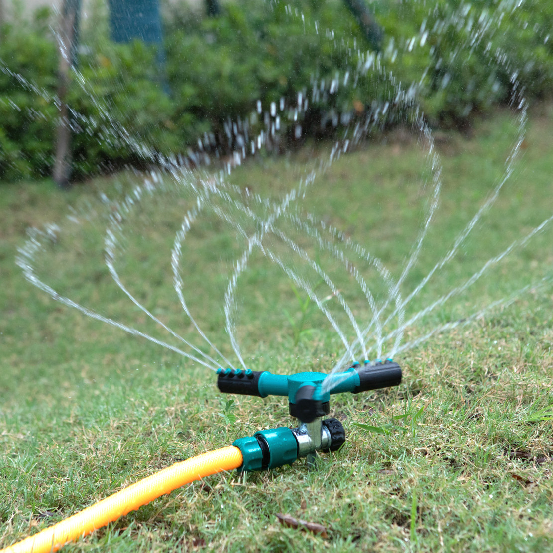 花园浇花喷头360度全自动旋转浇水草坪养护屋顶地埋旋转喷头