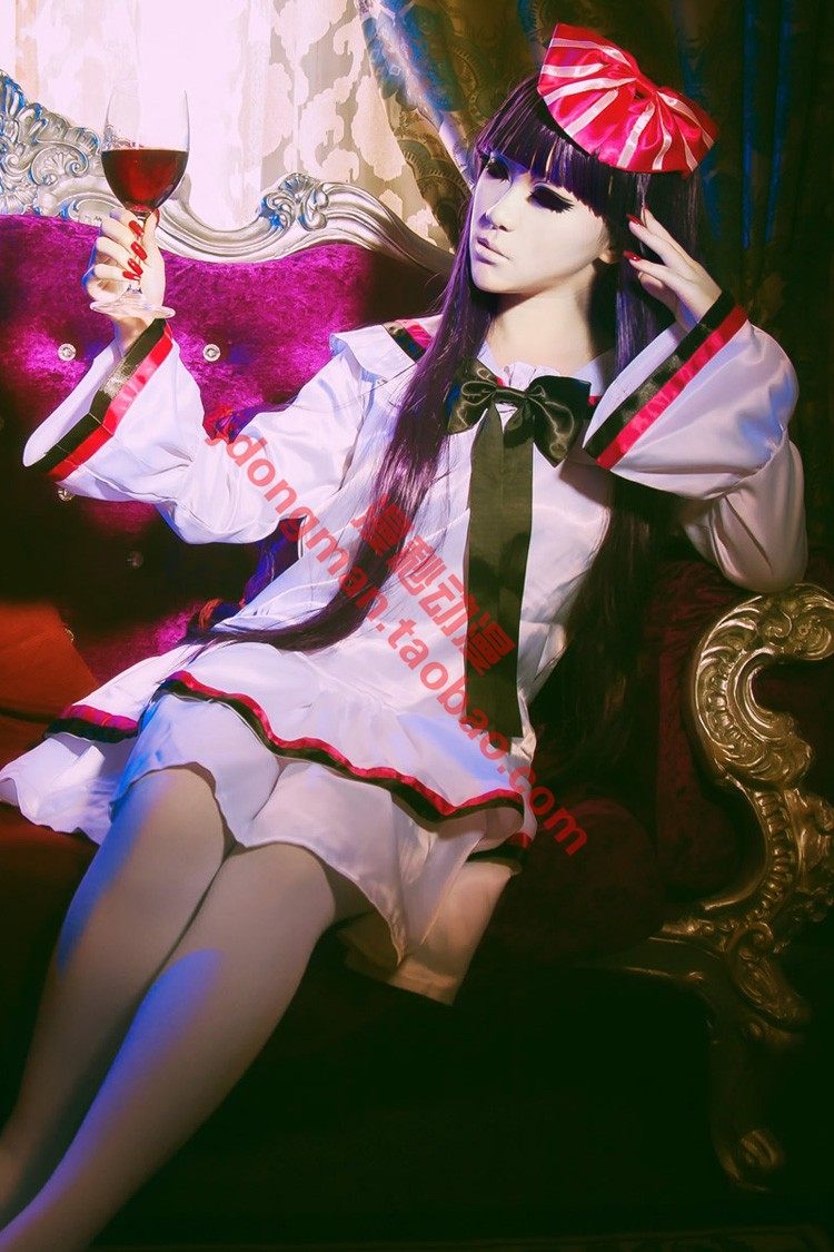 服装尸鬼桐敷沙子连衣裙cosplay承接各种动漫定制cosplay女装