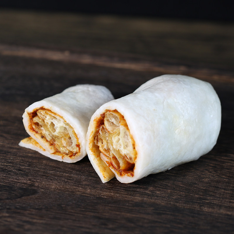 云南特色美食早餐烧饵块香米粑粑早点饵块片腾冲年糕