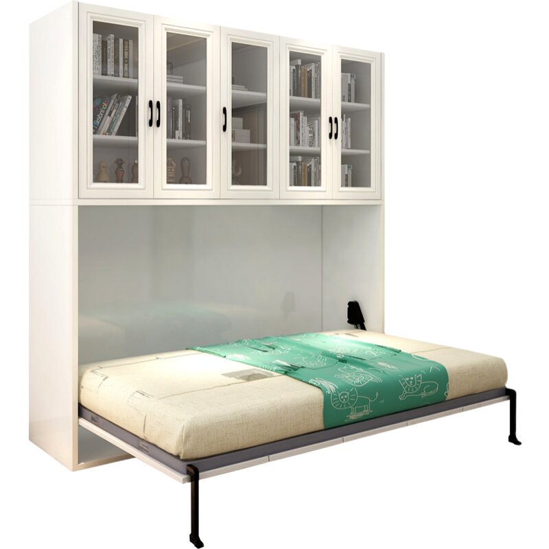 隐形床侧板式多功能壁床双人床一体折叠定制小户板式床