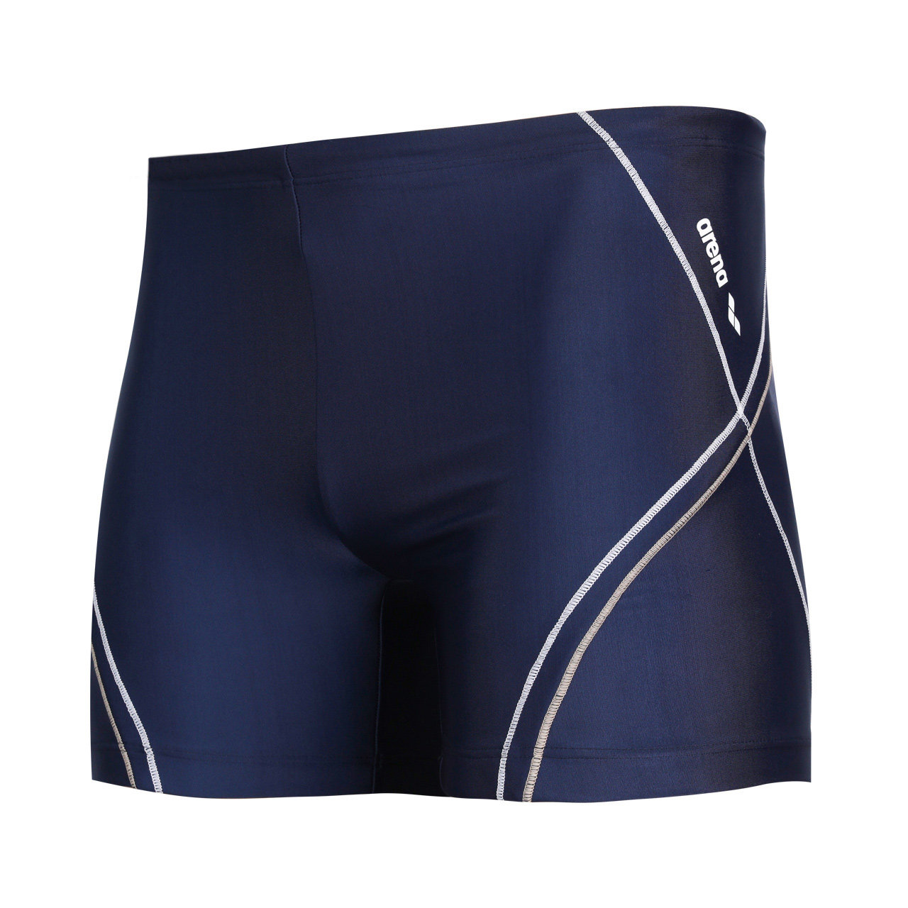 arena阿瑞娜男士平角泳裤 时尚利水耐穿 运动速干健身游泳短裤男