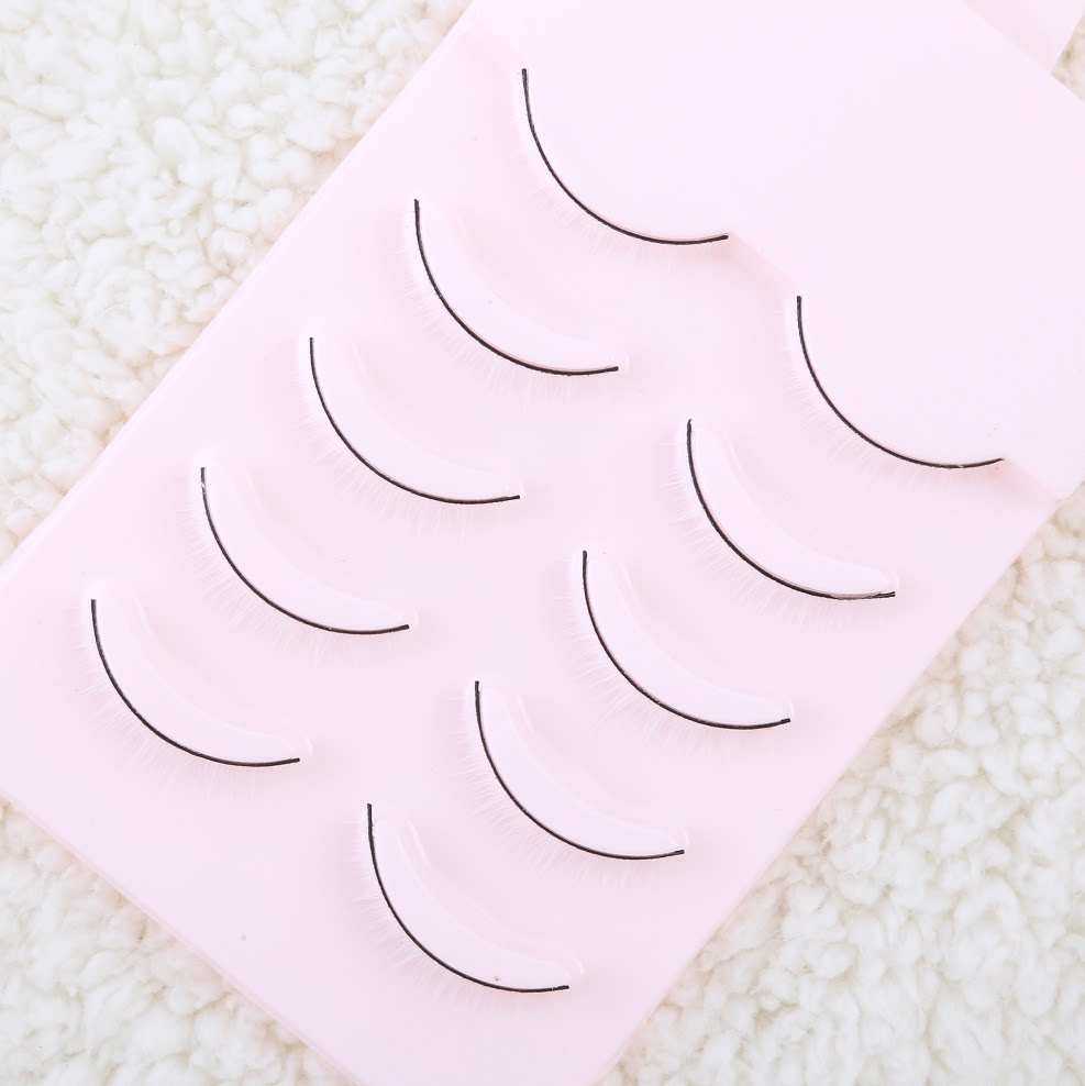 cos白色睫毛仿真自然浓密萌妹舞台表演假睫毛