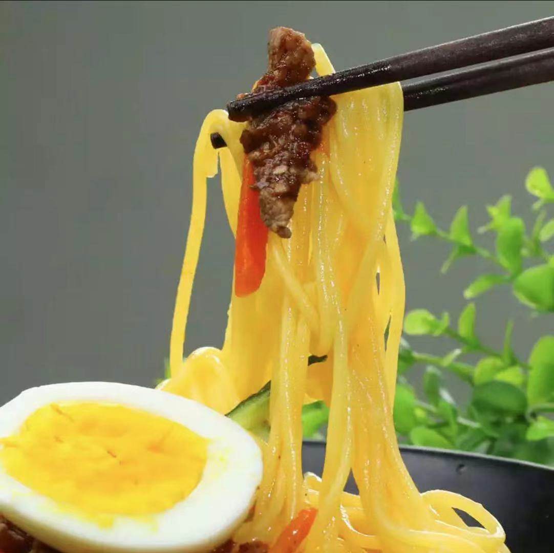 玉米正宗东北延边纯黄玉米面面条温面冷面5斤冷面