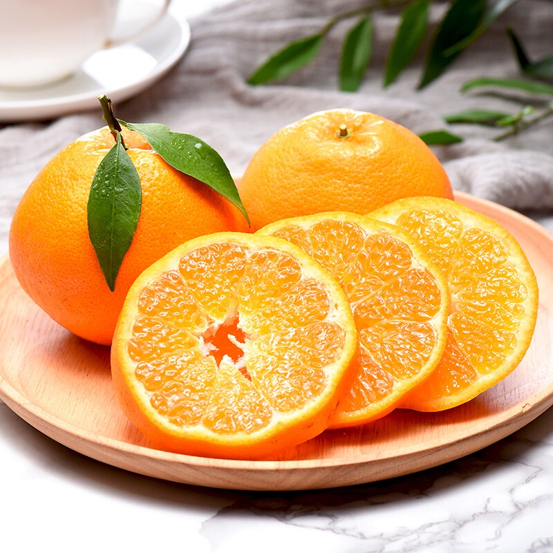 春见耙耙柑蜜桔柑2斤5斤[拇指果园水果只发宁夏]丑橘桔不知火新鲜