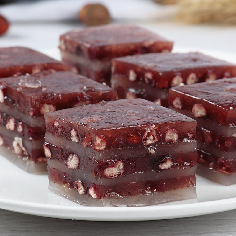 大笑红豆糕广早茶点心酒店传统糕点商用千层传统中式糕点