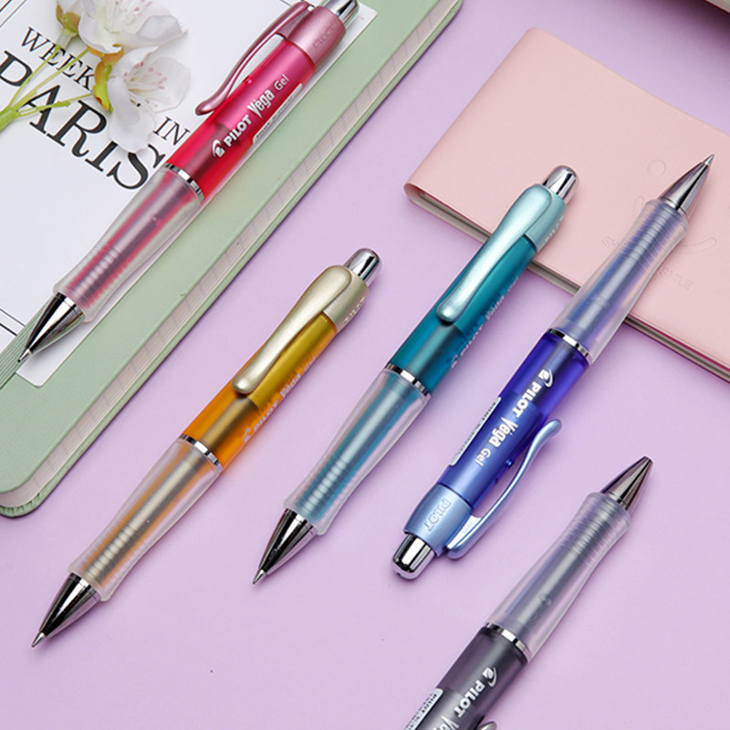 pilot百乐vegabl415v练字啫喱笔07mm疲劳中性笔签字笔中性笔