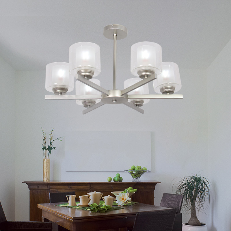 吊灯客厅北欧风格现代简约大气创意个性卧室家用金色客厅吊灯