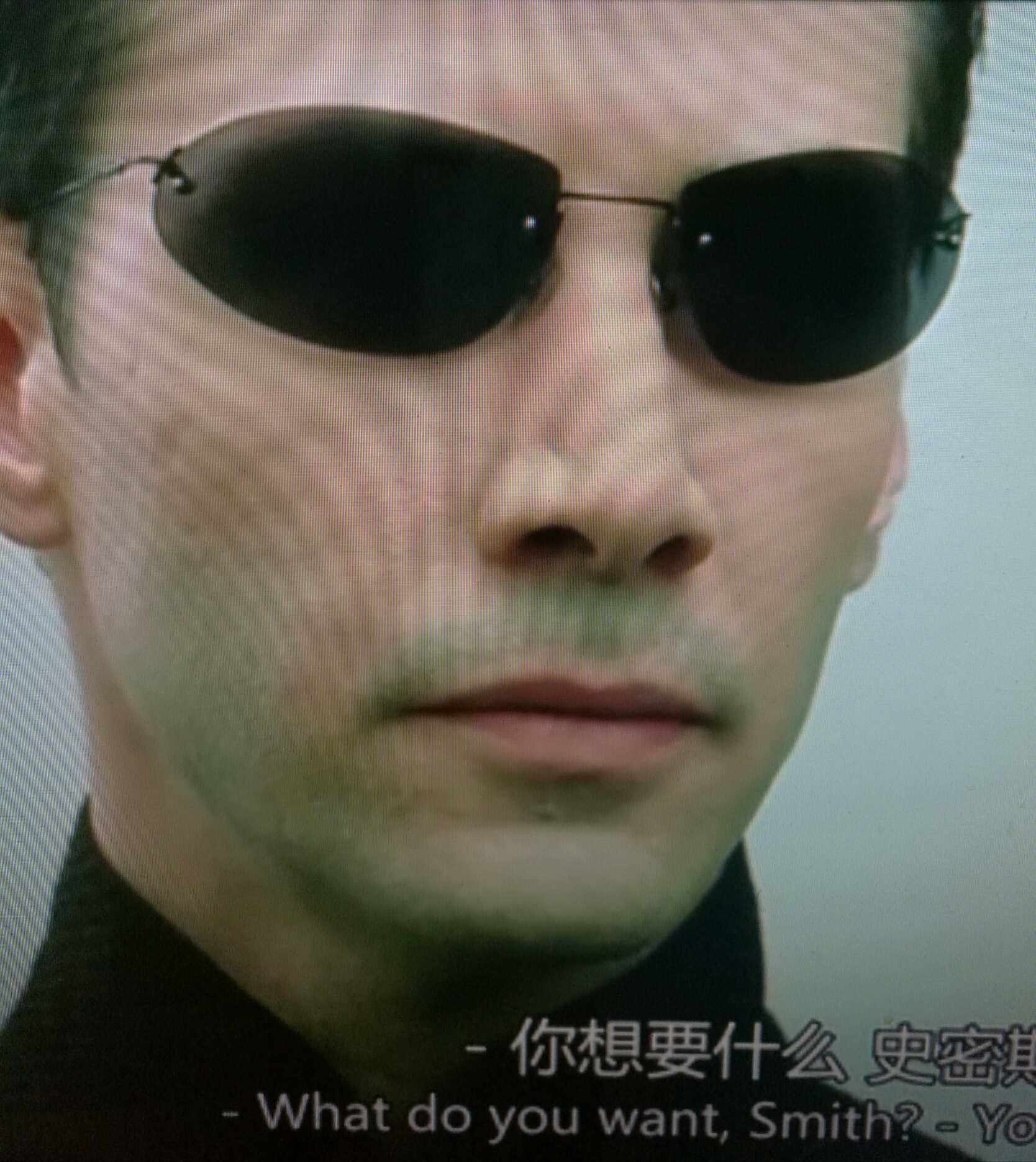 定制黑客帝国墨镜驾驶钓鱼舒目休闲眼镜钛合金加厚太阳眼镜