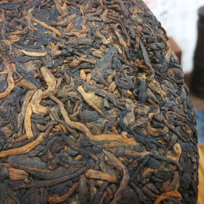 勐库冰岛古树圆茶云南普洱茶熟茶特级老树357克普洱