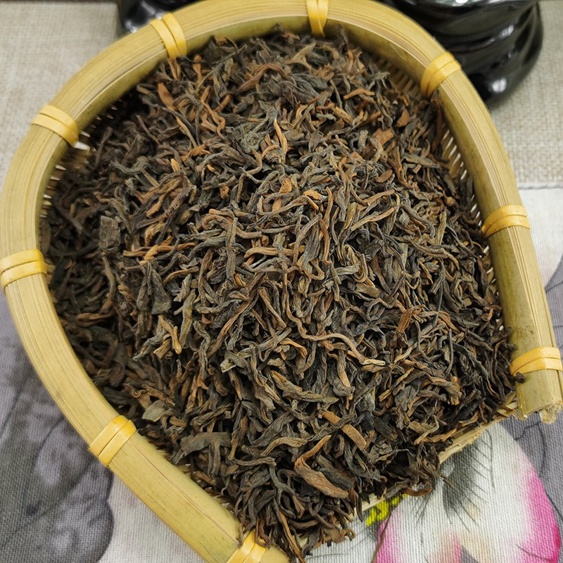 布朗古树芽苞茶散宫廷金芽茶500克罐装普洱