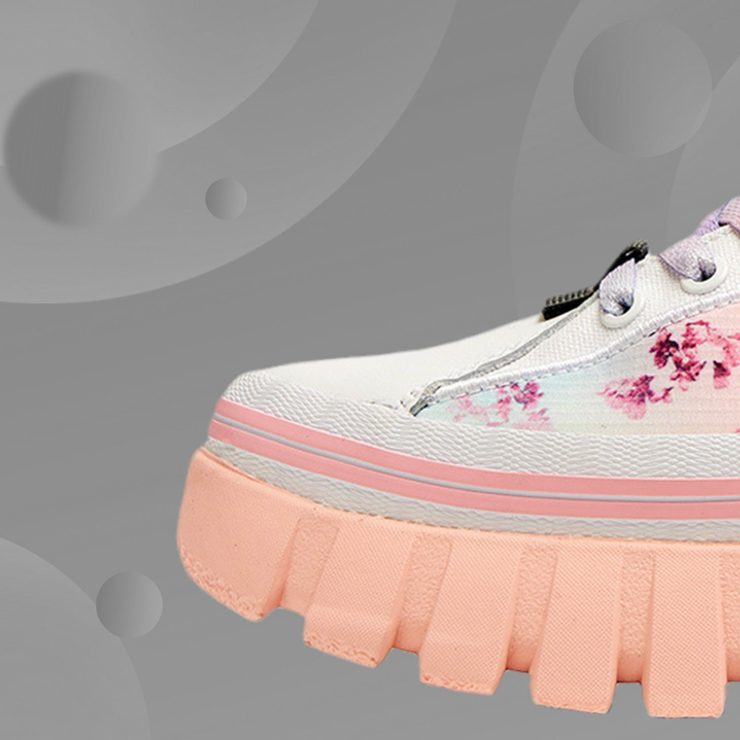 李宁正品潮流休闲惟吾boot樱花限定定版女子运动休闲鞋