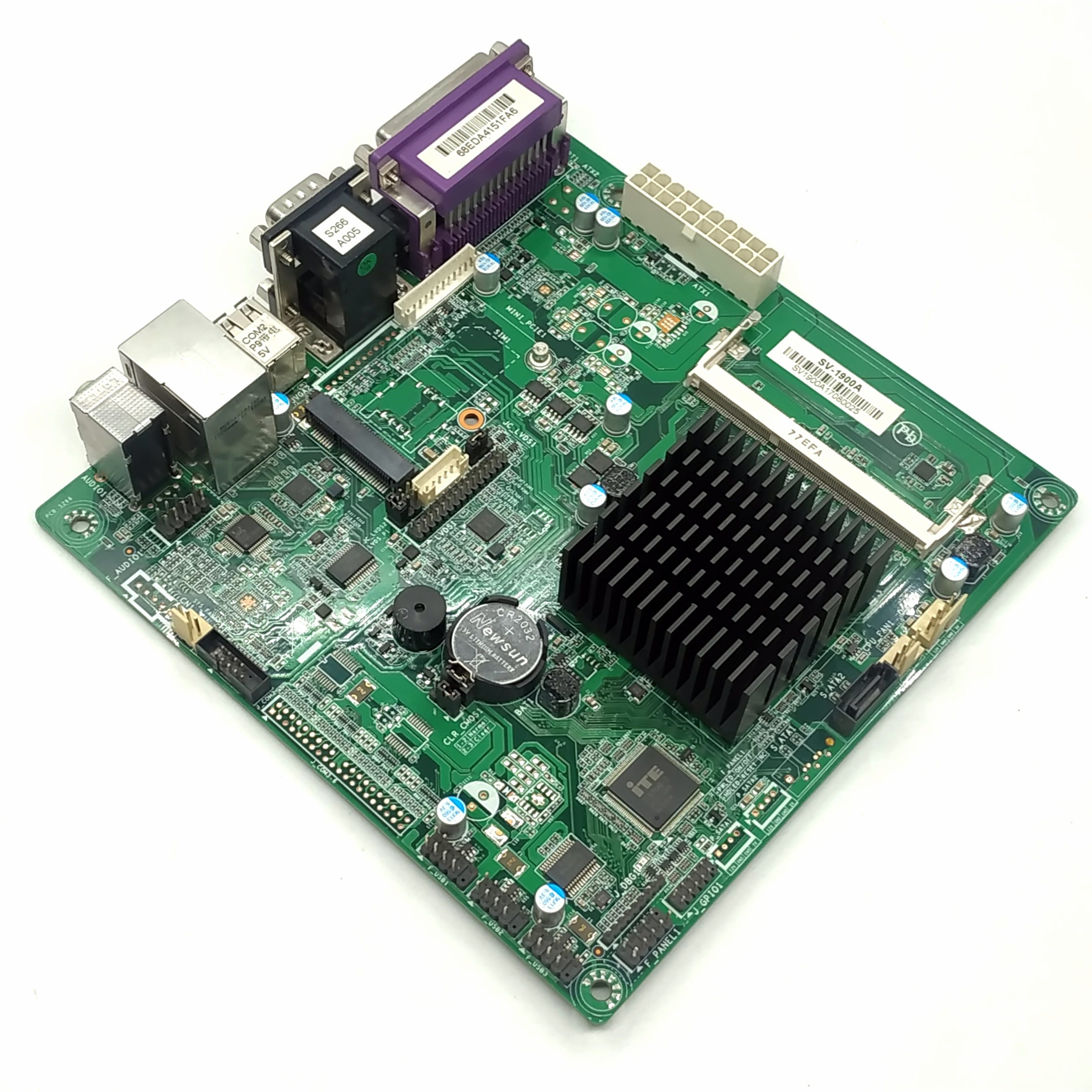 浩顺超市收银机工控一体机信步j1900主板lvds支持主板